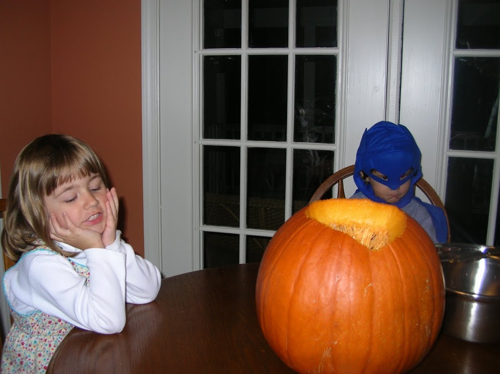 Carving the Pumpkin 2009