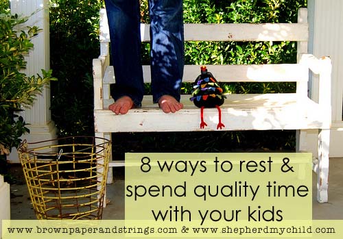 Making Rest and Quality Time a Priority